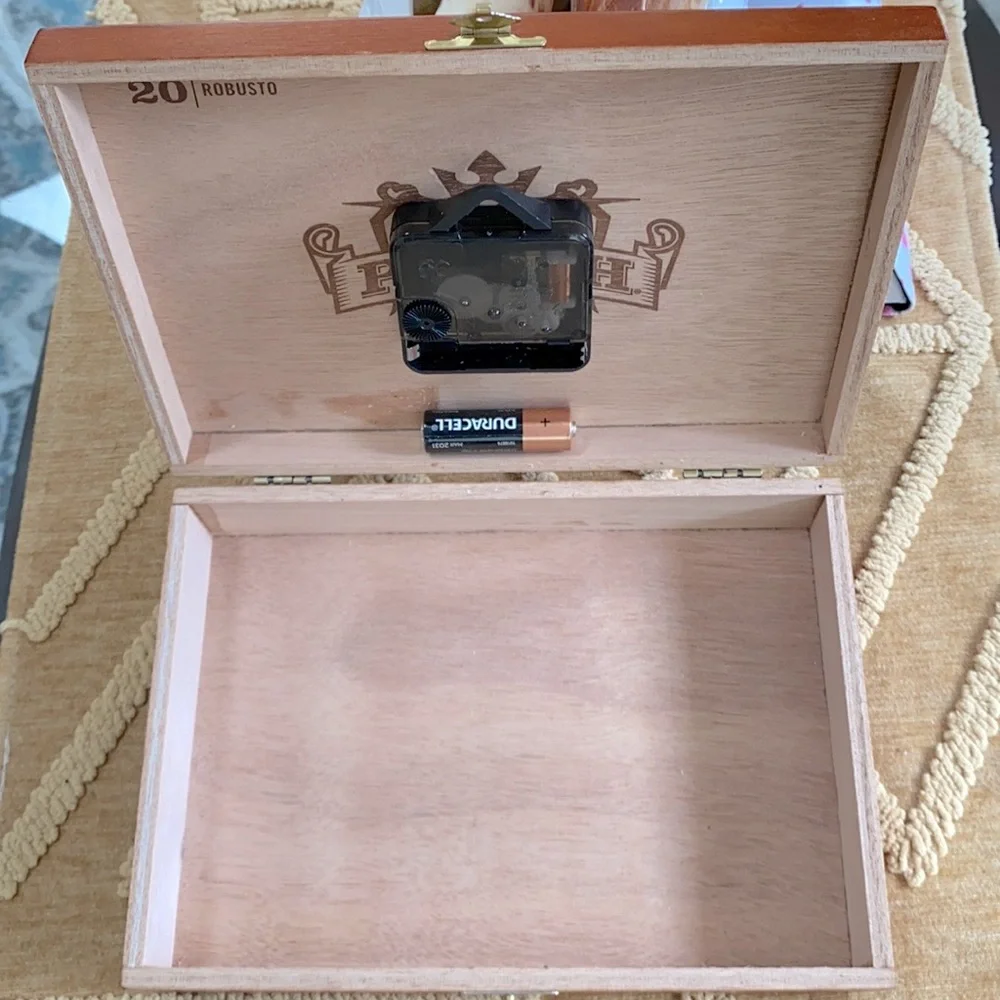 Decorative Upcycled Cigar Box